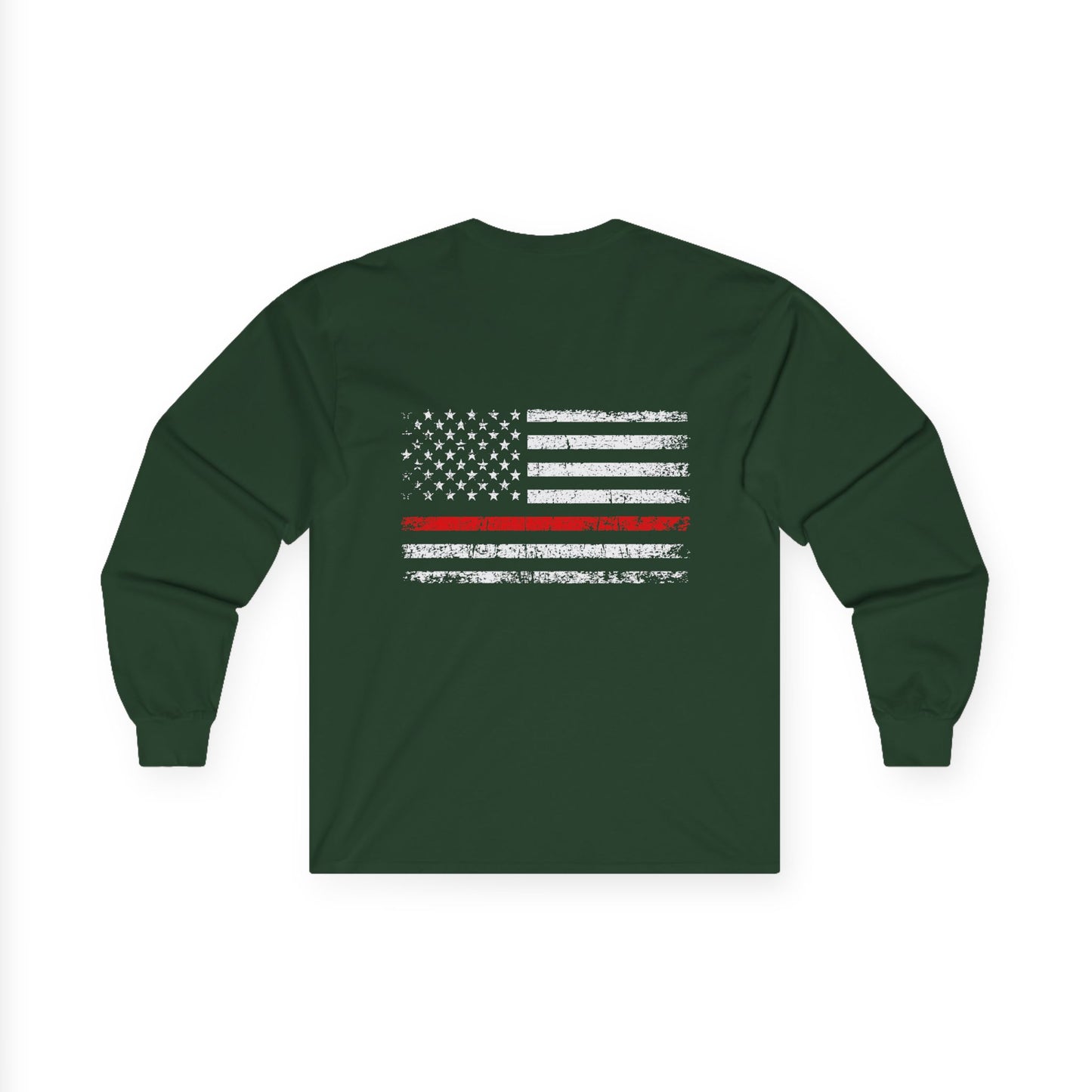 Thin Red Line American Flag T-Shirt