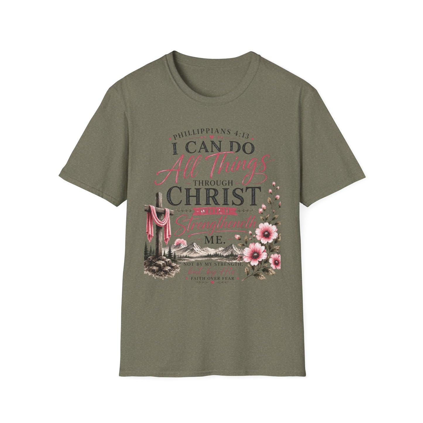 All Things Through Christ – Philippians 4:13 T-Shirt