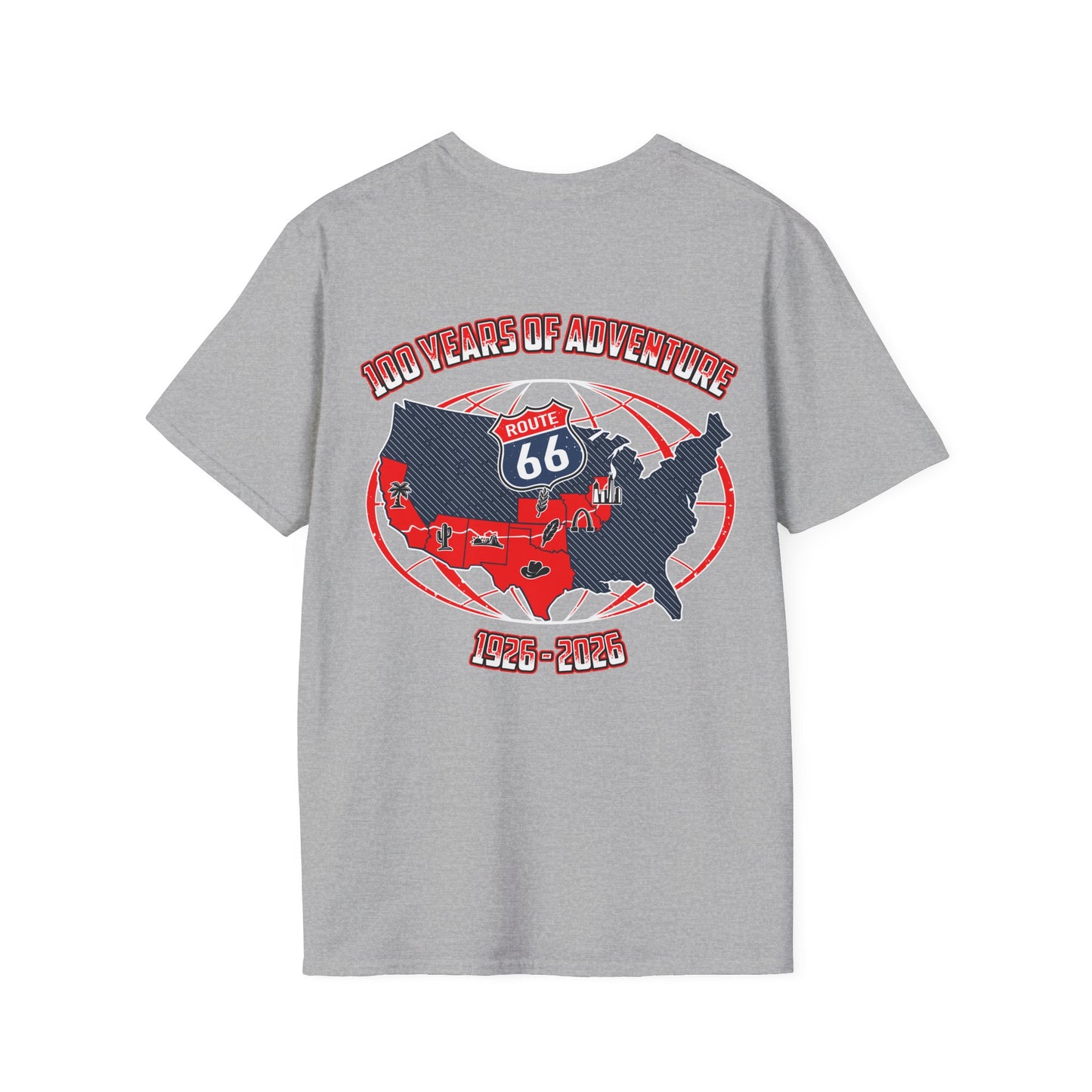 Route 66 100 Years of Adventure T-Shirt