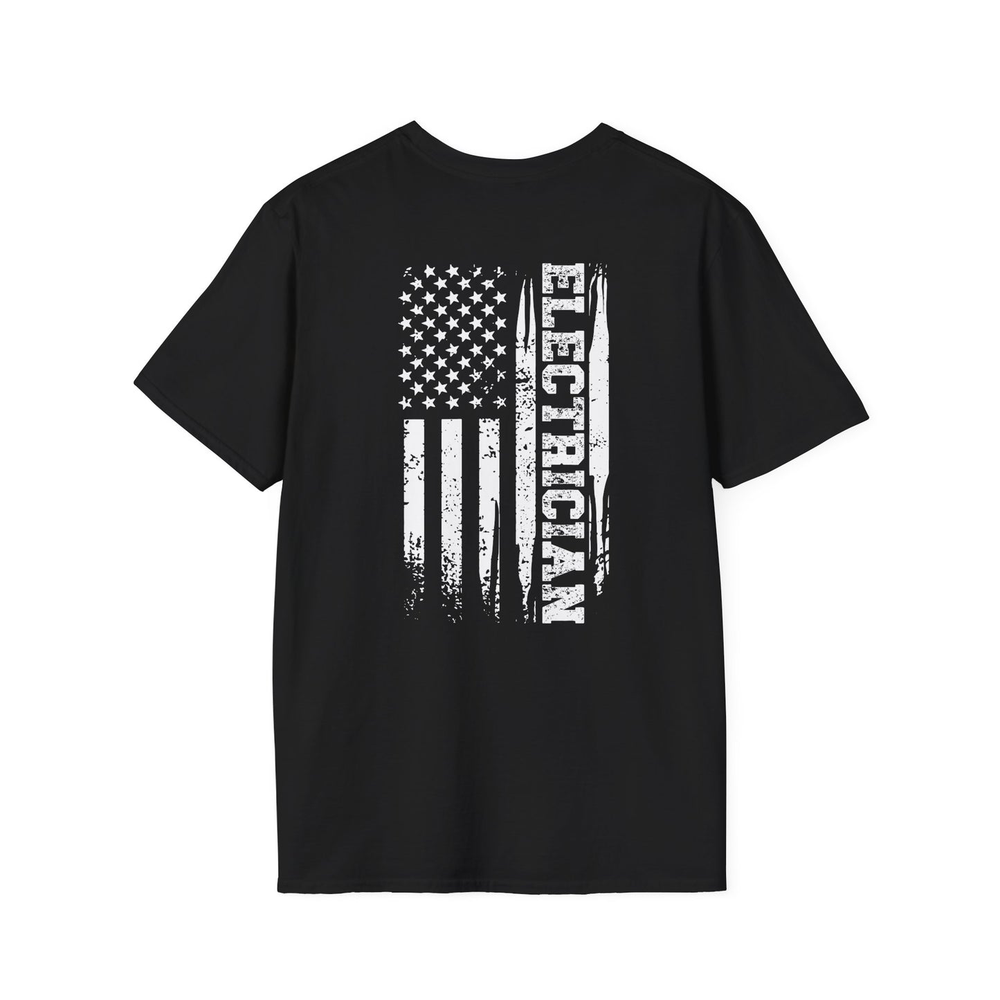 Electrician American Flag T-Shirt