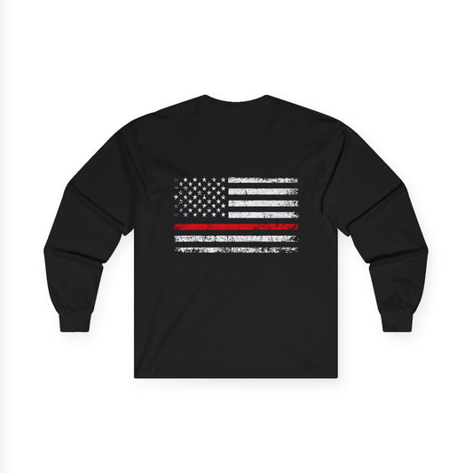 Thin Red Line American Flag T-Shirt