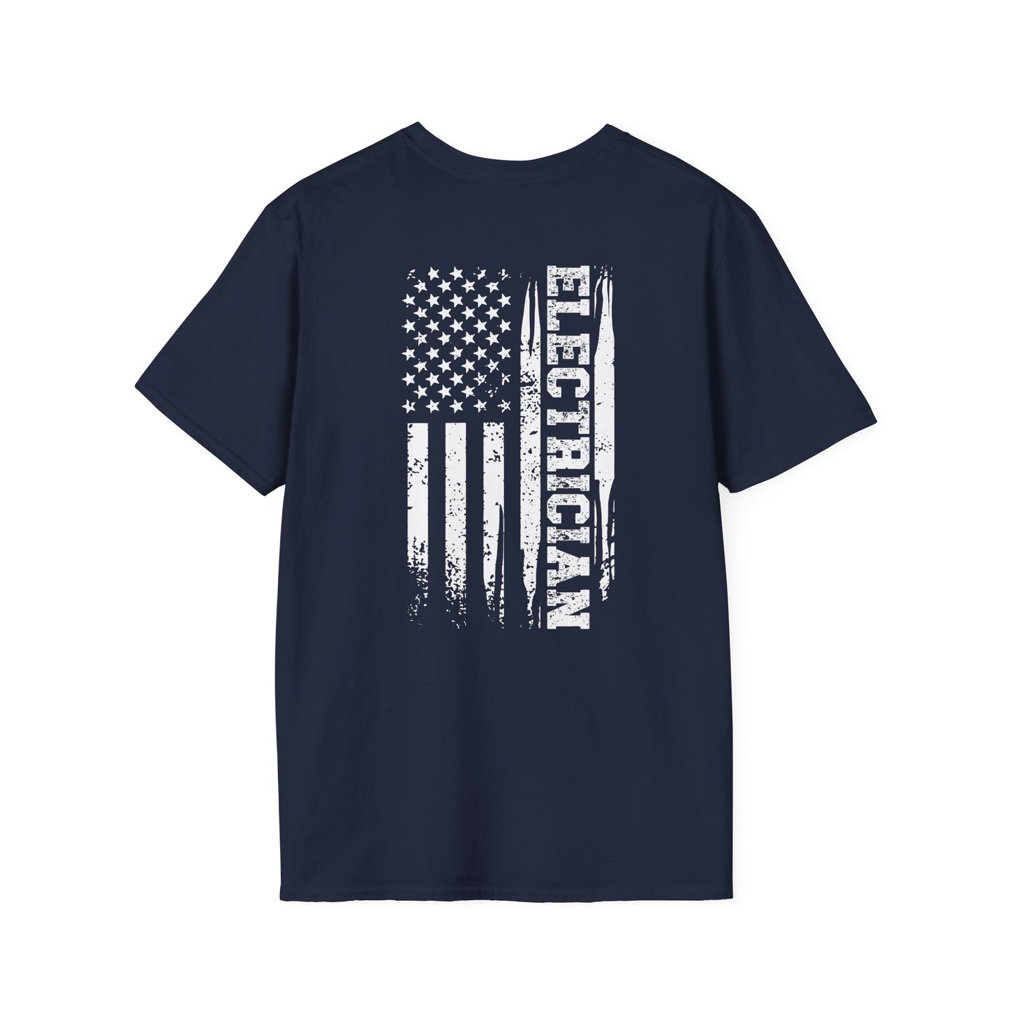 Electrician American Flag T-Shirt