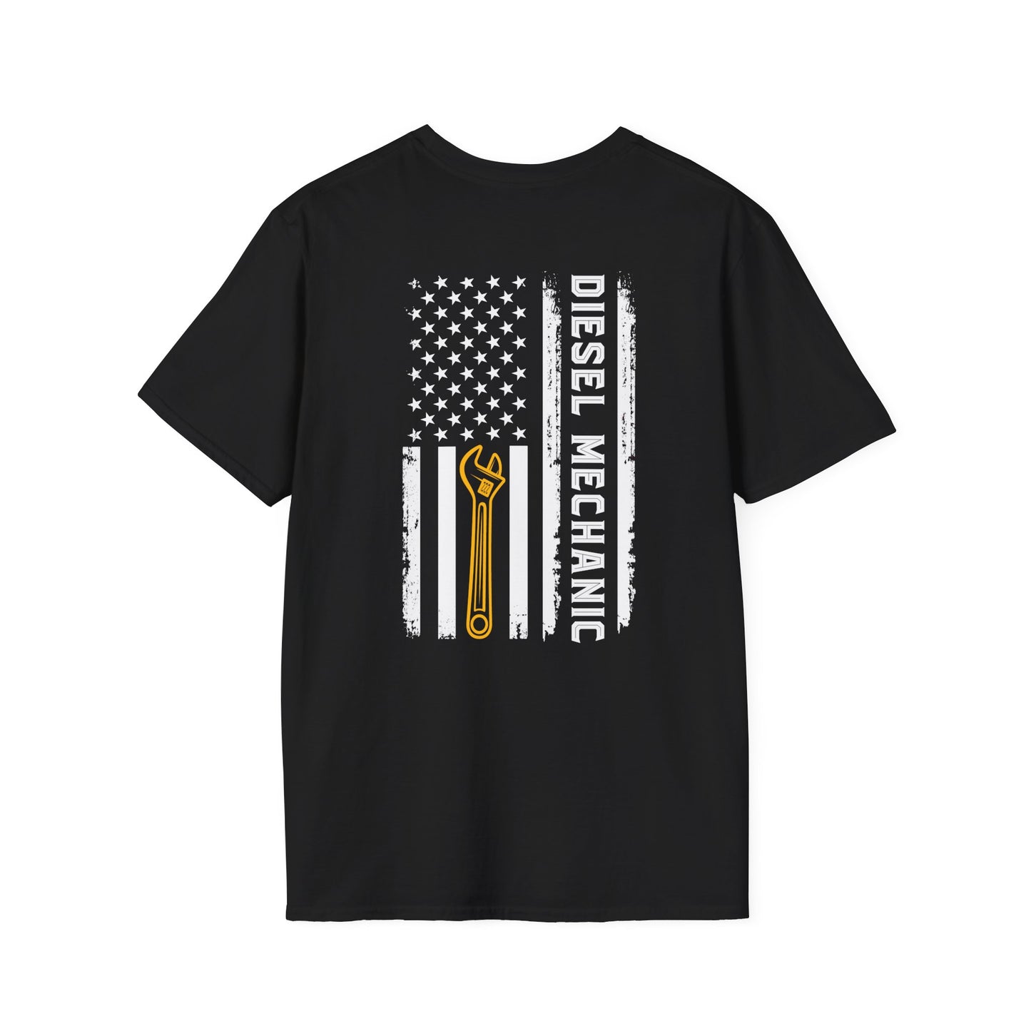 Diesel Mechanic American Flag T-Shirt