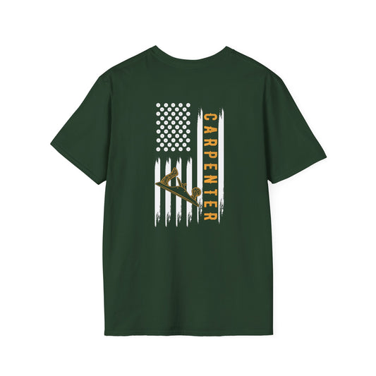 American Flag Carpenter T-Shirt