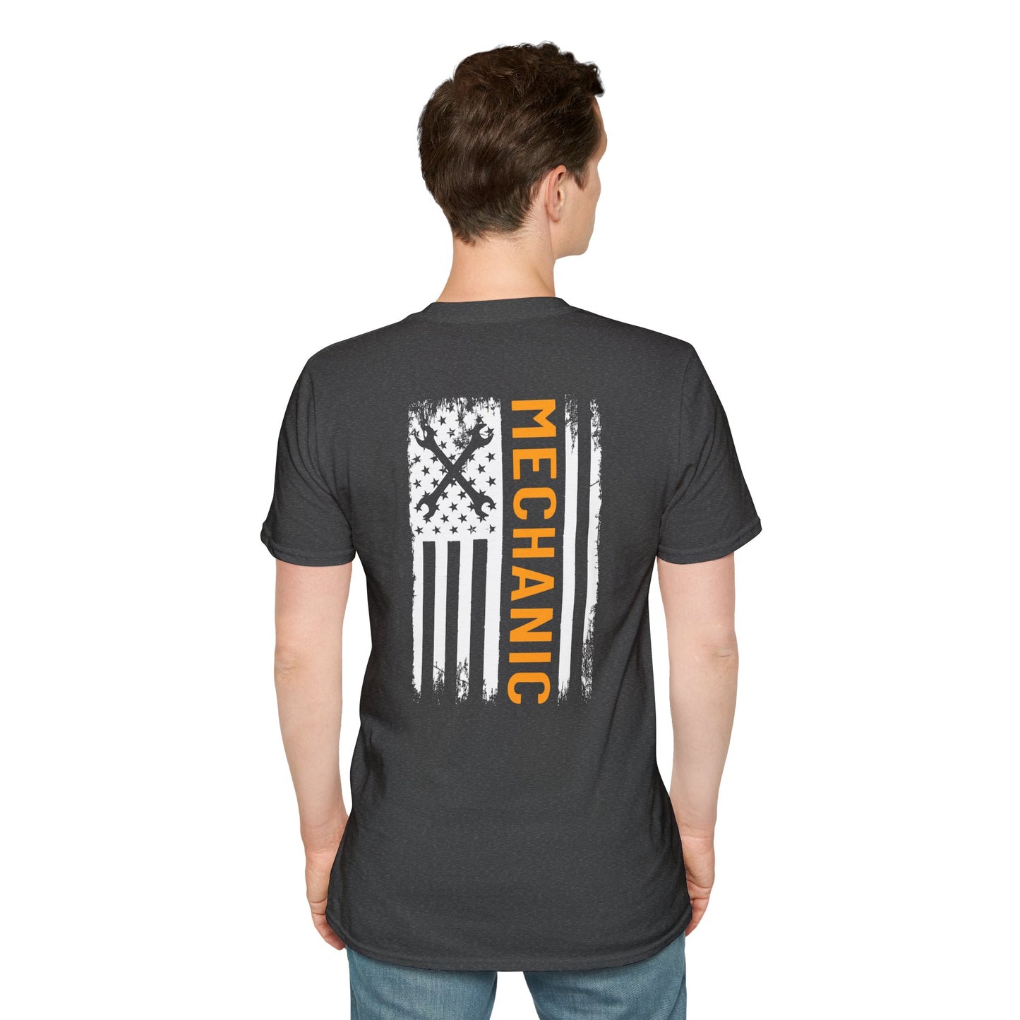 Mechanic American Flag T-Shirt