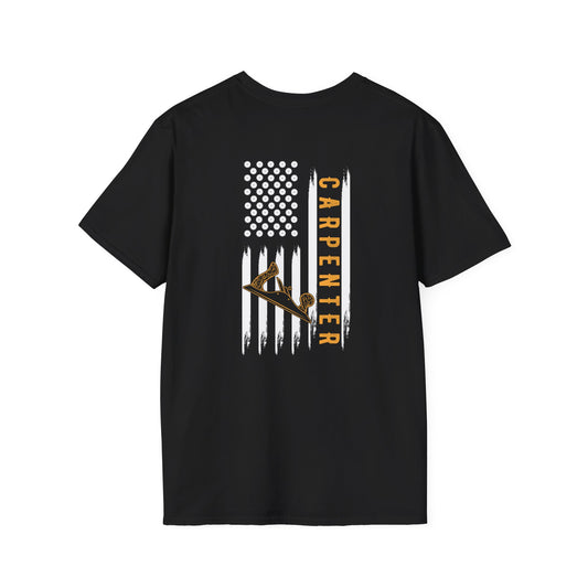 American Flag Carpenter T-Shirt