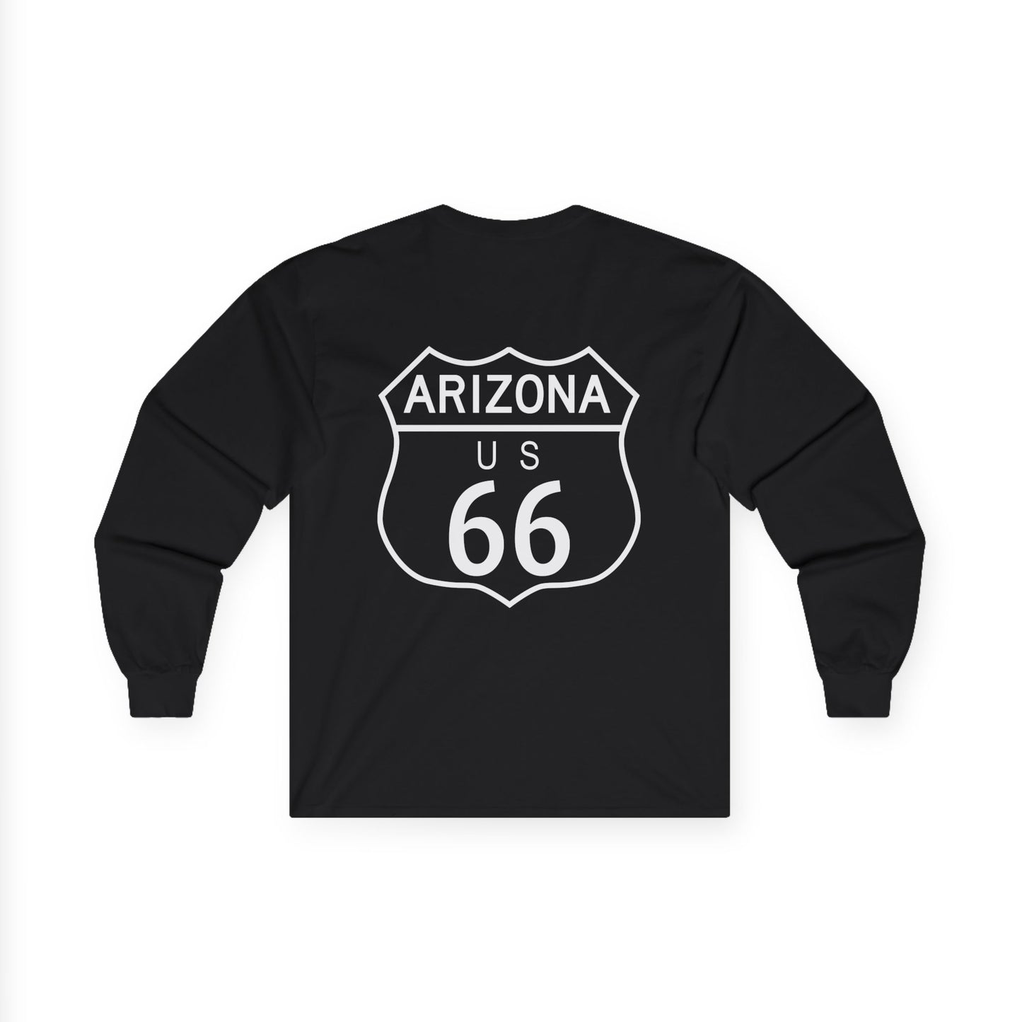 Retro Route 66 Long Sleeve Tee