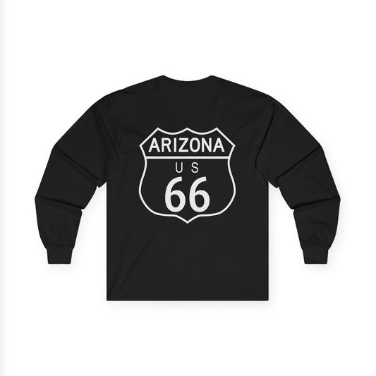 Retro Route 66 Long Sleeve Tee