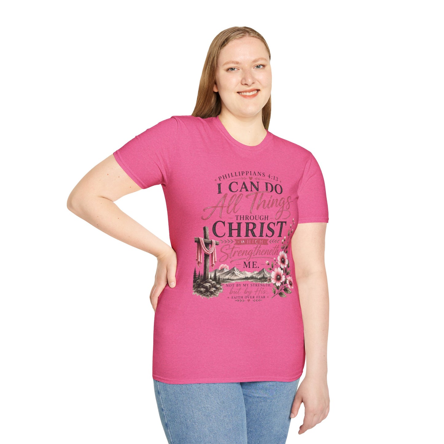All Things Through Christ – Philippians 4:13 T-Shirt
