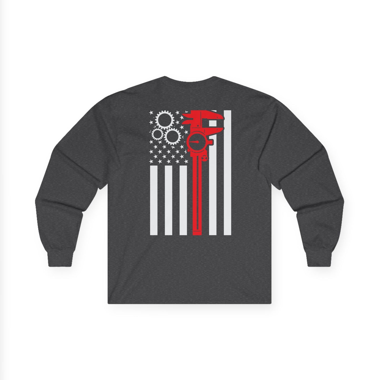 Machinist American Flag Long Sleeve