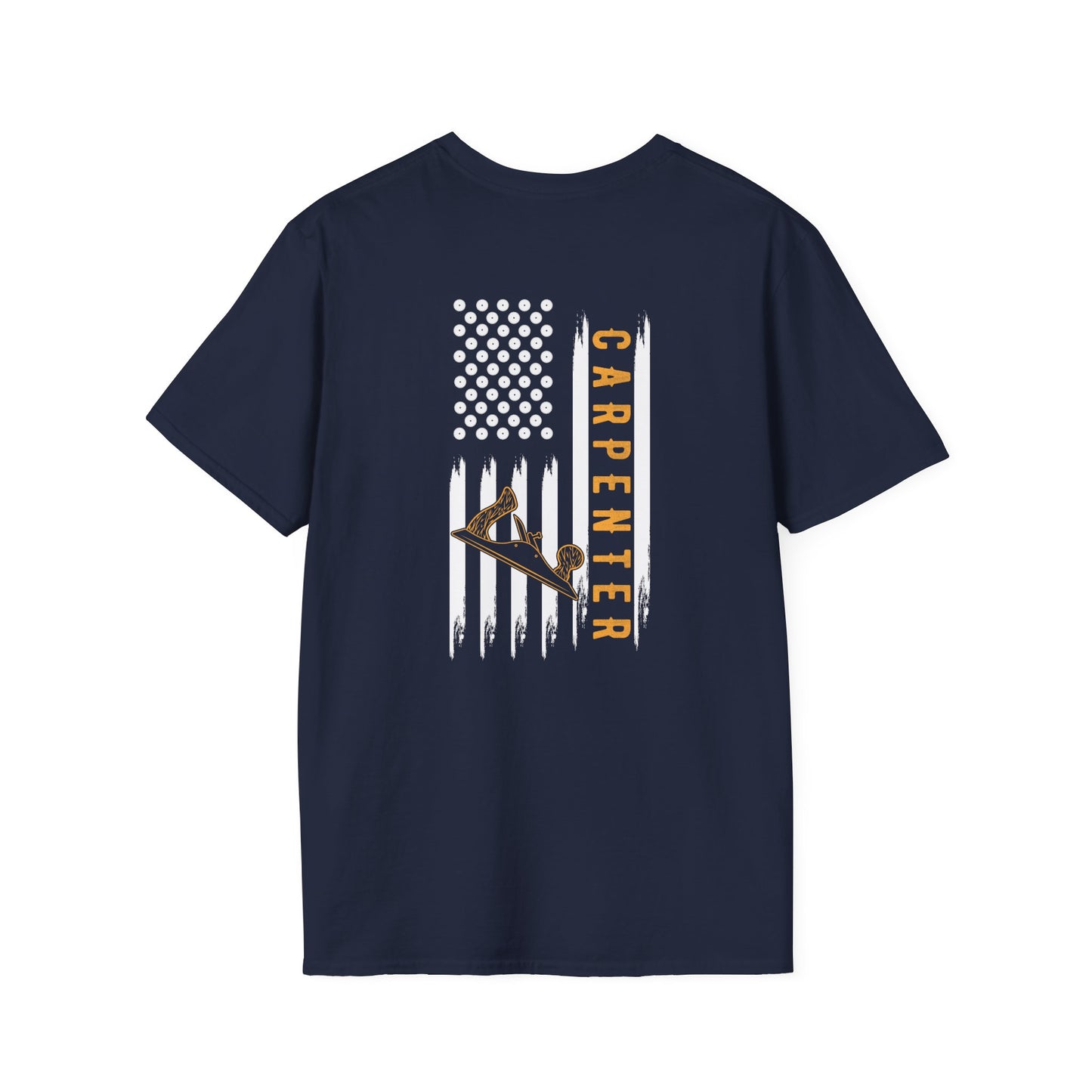 American Flag Carpenter T-Shirt