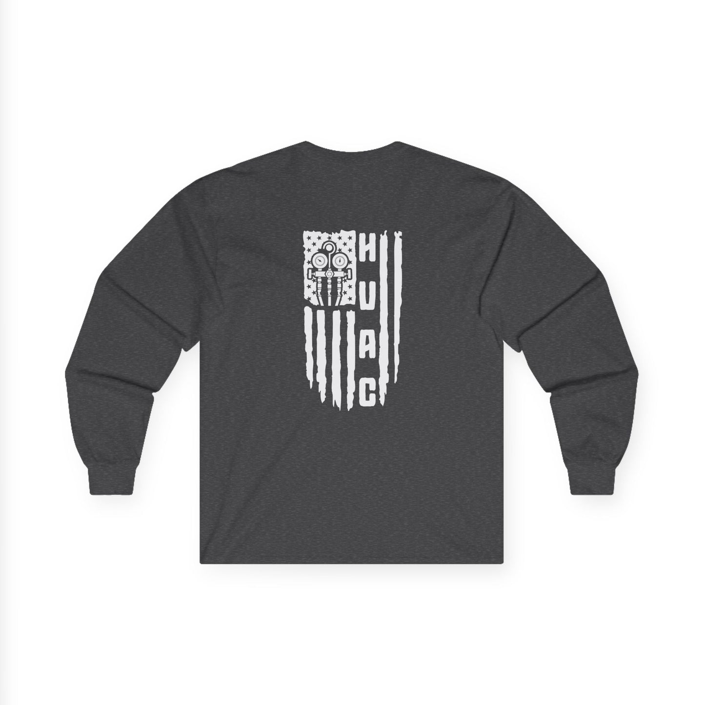 HVAC American Flag Long Sleeve Tee